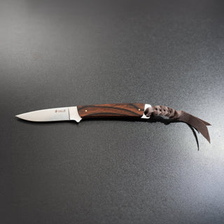 Hattori 傘 SAN-GECKO Limited Edition GECKO-20D Custom Little Woody Hunter Jaktkniver Hattori