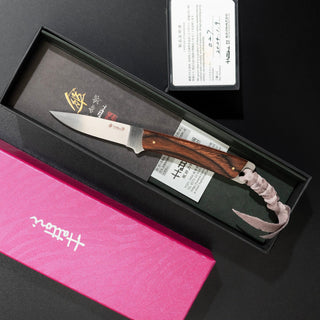 Hattori 傘 SAN-GECKO Limited Edition GECKO-20D Custom Little Woody Hunter Jaktkniver Hattori