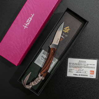 Hattori 傘 SAN-GECKO Limited Edition GECKO-20D Custom Little Woody Hunter Jaktkniver Hattori