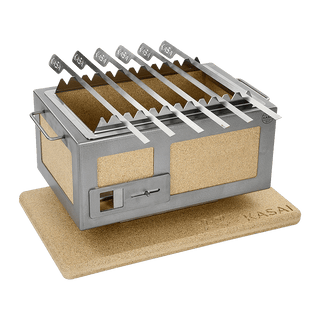 Kasai Konro Skewer Rack (for Little Kasai Grill) x6 Skewers Grillutstyr Arons AS