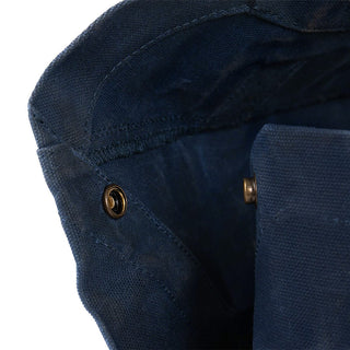 2-in-1 Vedkurv blå Lær og tekstil Alaskan Maker 