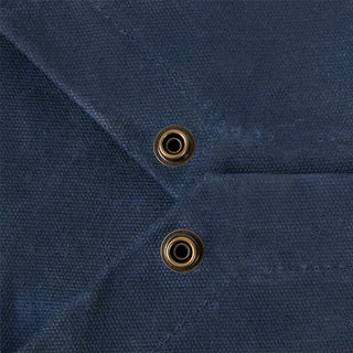 2-in-1 Vedkurv blå Lær og tekstil Alaskan Maker 