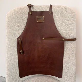 Barneforkle – Chestnut Skinnforklær Crafted Leather 