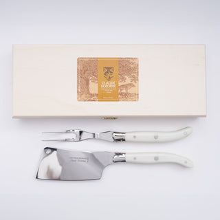 Cheese set - Bee natural handle Ostesett Claude Dozorme 