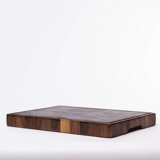 Classic Butcher board S with groove, walnut Skjærebrett & Traller Woodsea 