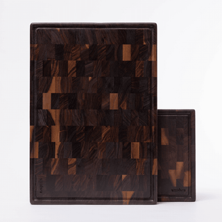Classic Butcher board S with groove, walnut Skjærebrett & Traller Woodsea 