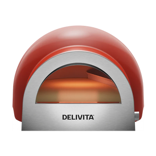 DeliVita Pizzaovn Dual Fuel Gas Griller & pizzaovner Delivita Rød 
