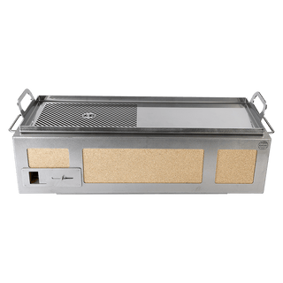 Delt stekeplate (50/50) for Long Kasai Grill Grillutstyr Kasai Grills 
