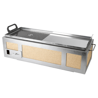 Delt stekeplate (50/50) for Long Kasai Grill Grillutstyr Kasai Grills 