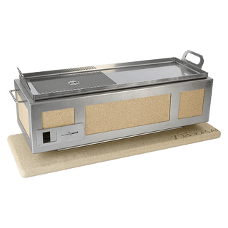 Delt stekeplate (50/50) for Long Kasai Grill Grillutstyr Kasai Grills 