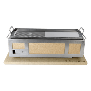 Delt stekeplate (50/50) for Long Kasai Grill Grillutstyr Kasai Grills 
