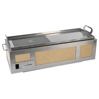 Delt stekeplate (50/50) for Long Kasai Grill Grillutstyr Kasai Grills 