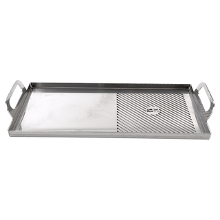 Delt stekeplate (50/50) for Medium Long Kasai Grill Grillutstyr Kasai Grills 