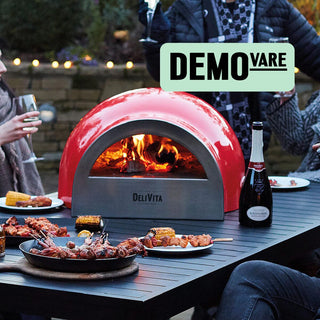 DEMOVARE: DeliVita Vedfyrt Pizzaovn Griller & pizzaovner Delivita Rød 