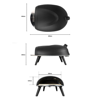 Diavolo gassfyrt pizzaovn Griller & pizzaovner Delivita 