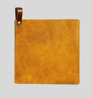 Gryteklut i skinn Lær og tekstil Crafted Leather Sand 