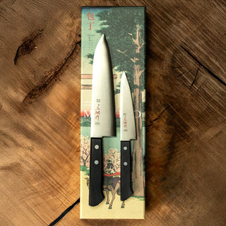 Masahiro Hōchō - 2 kniver Knivsett/gaveesker Masahiro 