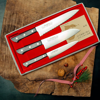 Masahiro MV - 3 kniver Knivsett/gaveesker Masahiro 