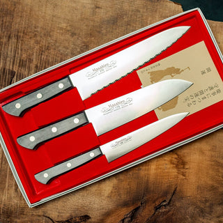 Masahiro MV - 3 kniver Knivsett/gaveesker Masahiro 
