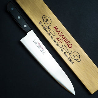 Masahiro MV - Kokkekniv, 27cm Kokkekniv Masahiro 
