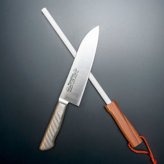 Masahrio MVS Bundle: 1 kokkekniv og 1 brynestav Knivsett/gaveesker Masahiro 