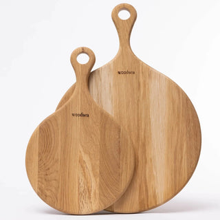 Pizzafjøl “Native”, S Skjærebrett & Traller Woodsea 