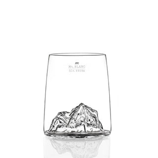Shotglass – Everest & Mont Blanc Glass Alaskan Maker 