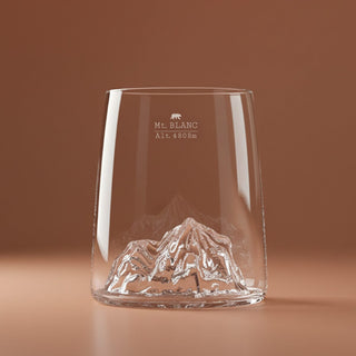 Shotglass – Everest & Mont Blanc Glass Alaskan Maker 
