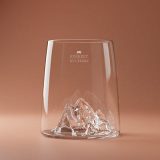 Shotglass – Everest & Mont Blanc Glass Alaskan Maker 