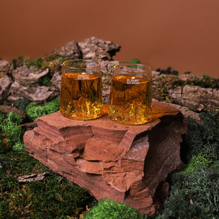 Shotglass – Everest & Mont Blanc Glass Alaskan Maker 