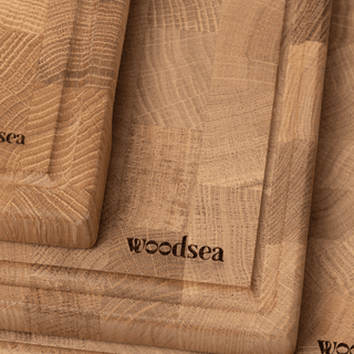 Woodstone L, oak board Skjærebrett & Traller Woodsea 