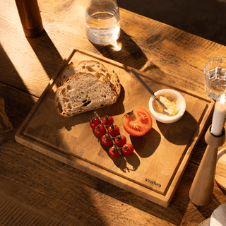 Woodstone M, oak board Skjærebrett & Traller Woodsea 